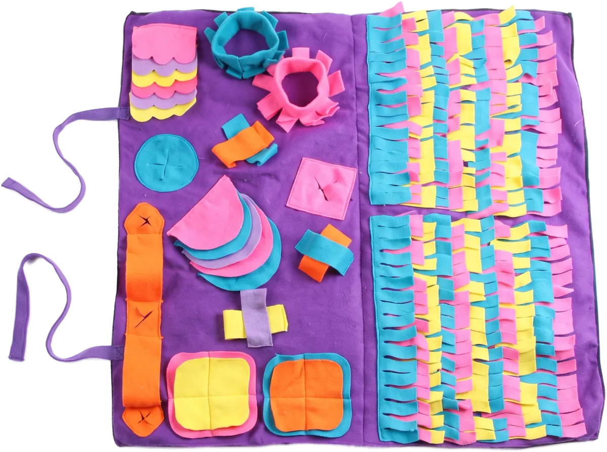 Snuffle Mat, Purple square